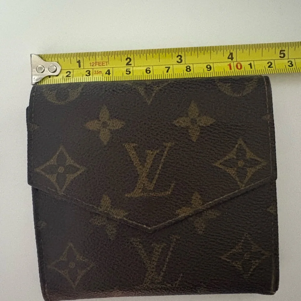 Louis Vuitton Dark Brown Monogram Wallet - Picture 10 of 16